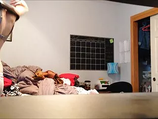 Thuis spy zus terwijl tong in Hindi sexy hd volledige keel